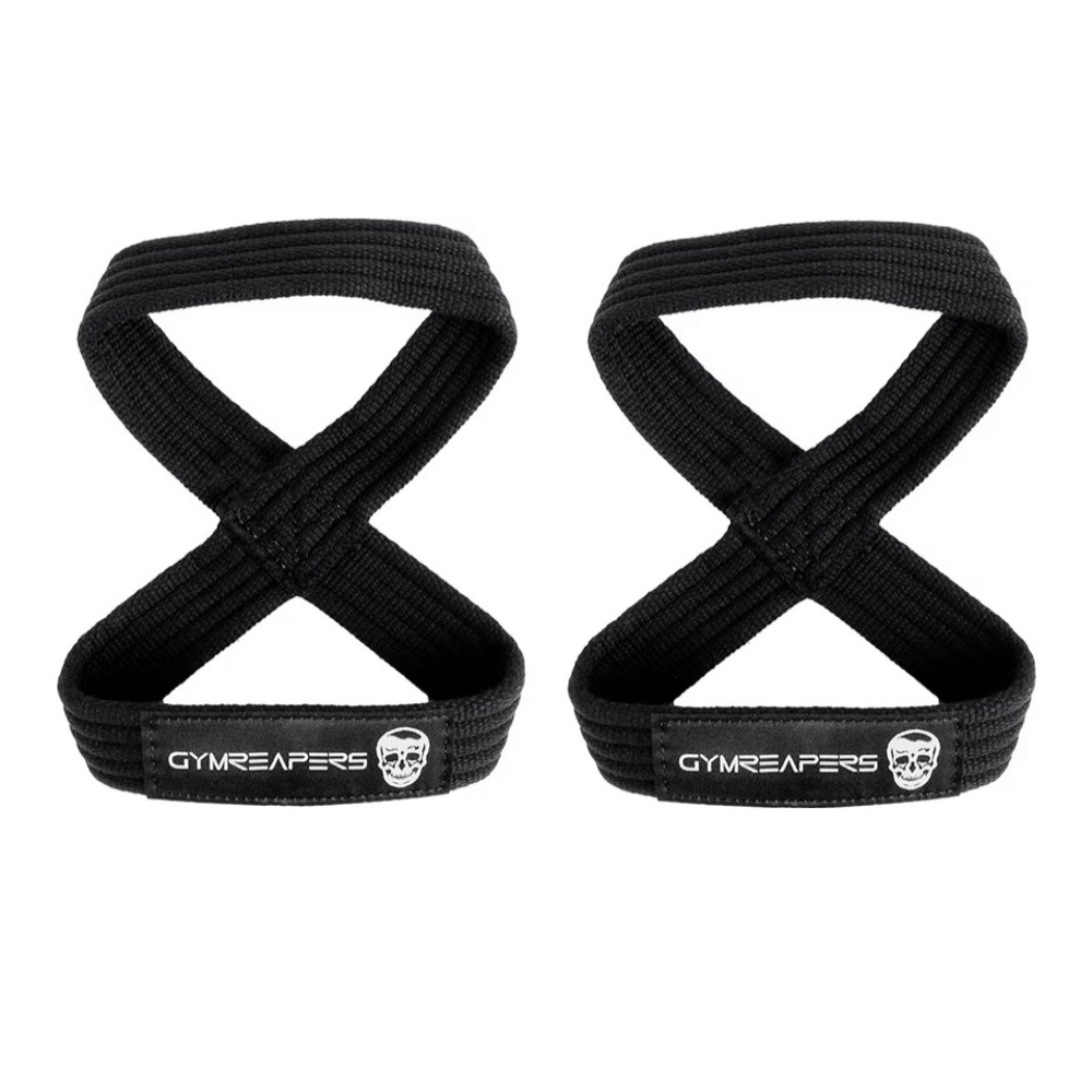 Gymreapers Black Lifting Straps